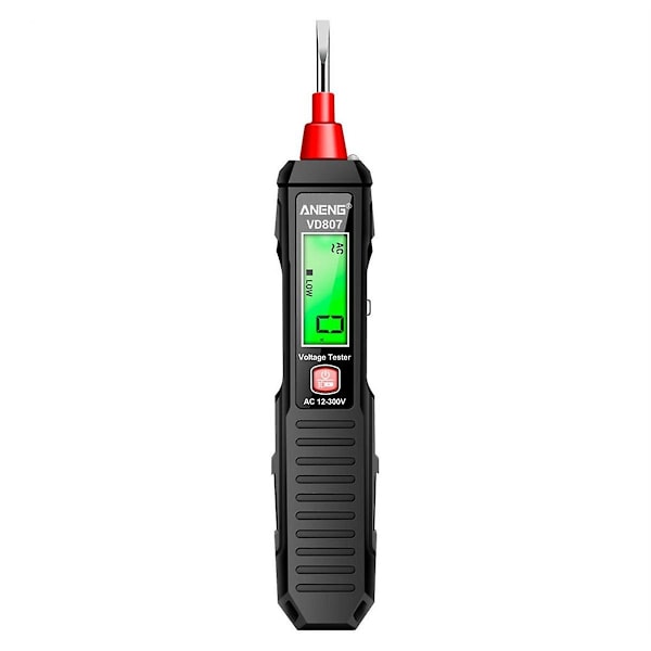 VD807 Digital Spänningsdetektor Testpenna AC12-300V Spänningstestare Krets NCV Sensor Tråd Elektriker