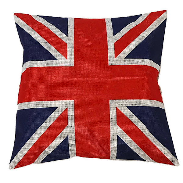 Britisk Vintage Stil Flag Pudebetræk, Pudevar