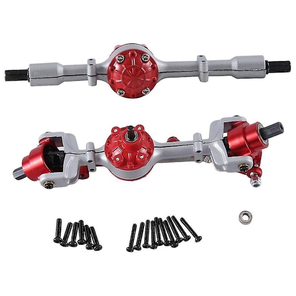 Passer til 1/16 C14 C24 B14 B24 B16 B36 Rc Bil Metal Opgradering For- og Bagaksel Samling 1