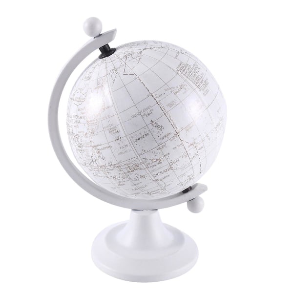 3 tuuman minipallo 1/6 1/4 huonekaluille, erittäin tarkasti pyörivä maailmankarttapallo