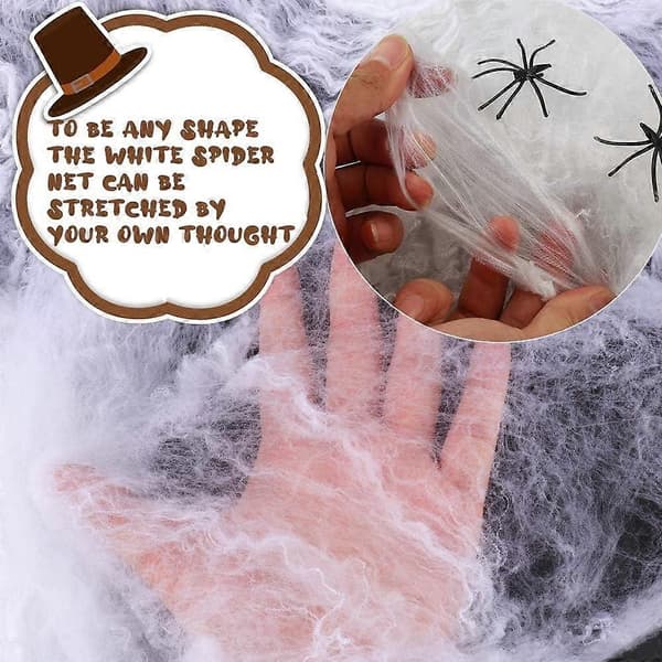 Edderkoppespind Halloween Dekoration Edderkoppespind Halloween Edderkoppespind Dekoration Ideel til Pejs