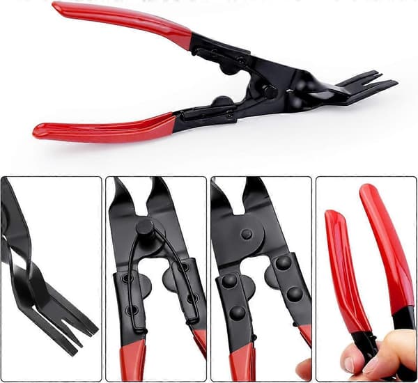 1 stk. Bil Interiør Polstring Trim Clip Tang Fjerner Værktøj, Trykstift