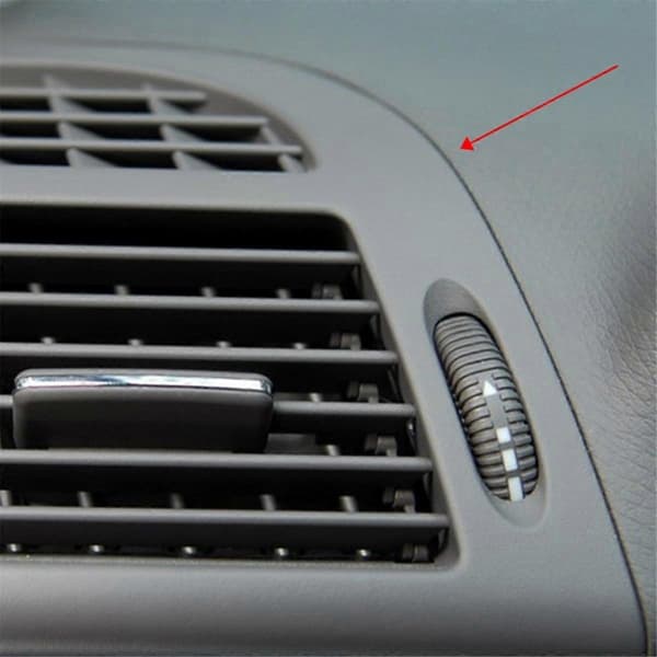 For W211 2003-2008 Bil Front Dash Høyre Luftkondisjoneringsuttak A/C Ventil Uttaksgitter Panel