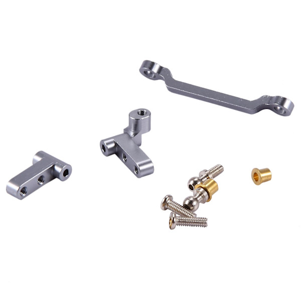 2 stk Metall Oppgraderingsstyringsylinder Monteringsblokk For A949 A959-b A979-b A969, grå