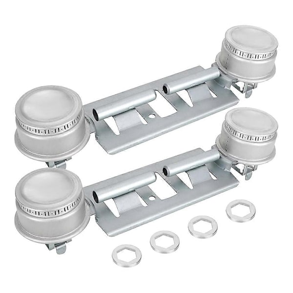 WB16K10026 WB29K17 Gasskomfyr Dobbel Brenner Enhet Erstatning