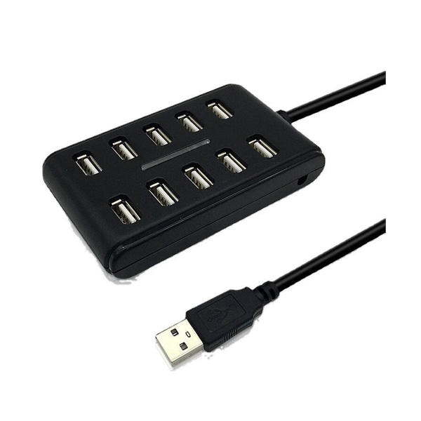 10-portars höghastighetsförlängningskabel USB 2.0 Hub-adapter för bärbar dator Pcb-gränssnittsenhet