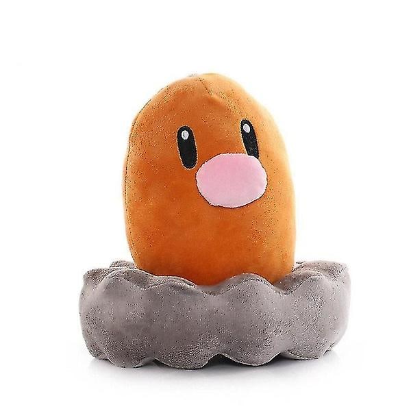 Animal Anxiety Throw Pillow Diglett Kids Plush Doll Soft Toys 22cm - C