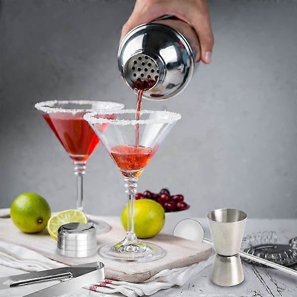Cocktail Mixer Set - 5 delar Silver Shaker Jug Cocktail Mixer Bar Tools Bartender Set
