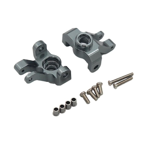 Styrekopp i metall for 1/12 Mn128 Mn86s G500 Crawler Off Road Truck, Grå