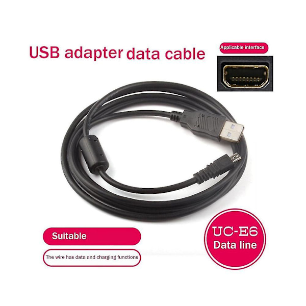 Usb Datakabel Kamera Data Billeder Video Synkronisering Overførselskabler Ledning 8pin Til ////