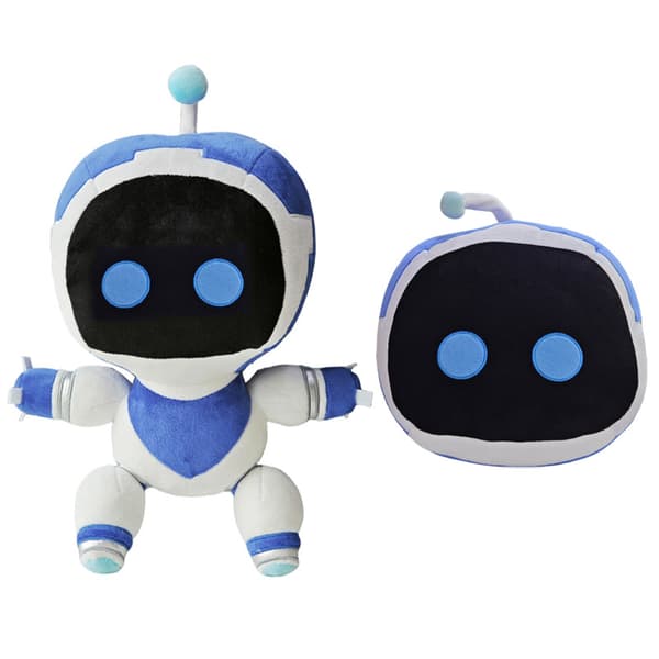Astro Bot Plysch Rymdrobot Spel Perifer Docka Robot Plyschleksak