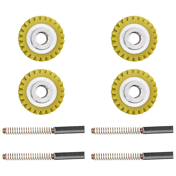 W10112253 Mixer Worm Gear & W10380496 Kolborstar Ersättningsdel För & Mixer Nummer 4162897