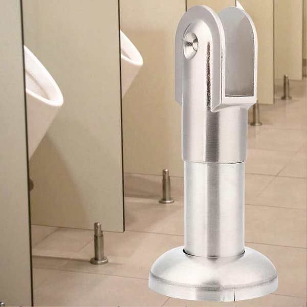 Toilet Badeværelsespartition Hardware Tilbehør Afstivningsfod Justerbart Beslag i Rustfrit Stål