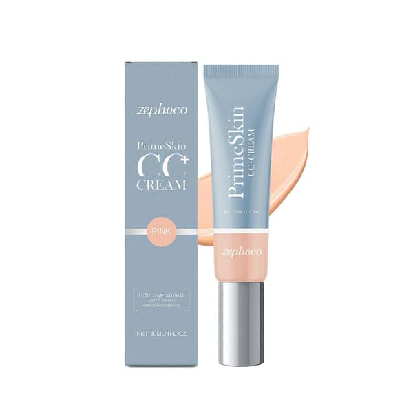 PrimeSkin CC+ Creme - Flydende Foundation, Foundation Makeup, 1,8 fl oz/30 ml
