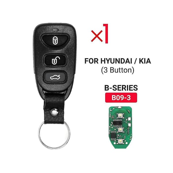 Keydiy B09-3 Fjernkontrollnøkkel Universal 3 Knapper For Style For Kd900/-x2 Mini/ Urg200 Programmer
