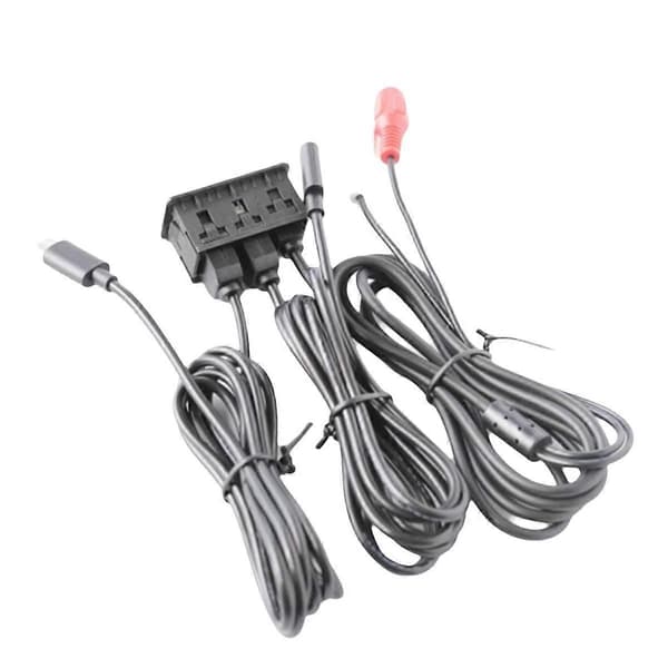 Auton Android-navigointilaitteen AUX-paneeli TYPEC+ -tulo Kaksois-USB+AUX-liitäntäpaneelin jatkokaapeli