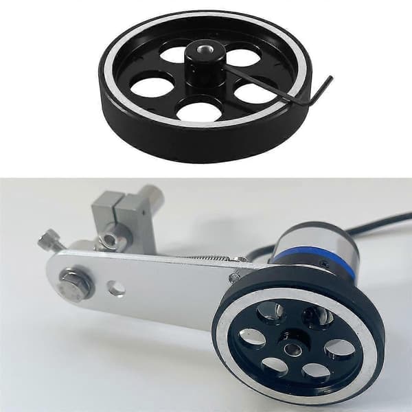 300mmX6mmX18mm Industriell Aluminium Gummi Måle Encoder Meter Hjul for Industriell Encoder Enco