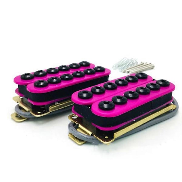 1 Set med 2 Elektriska Gitarr Pickup Dubbla Pickups Elektrisk Gitarr Dubbel Spole Pickups Fyra Kärniga Trådar