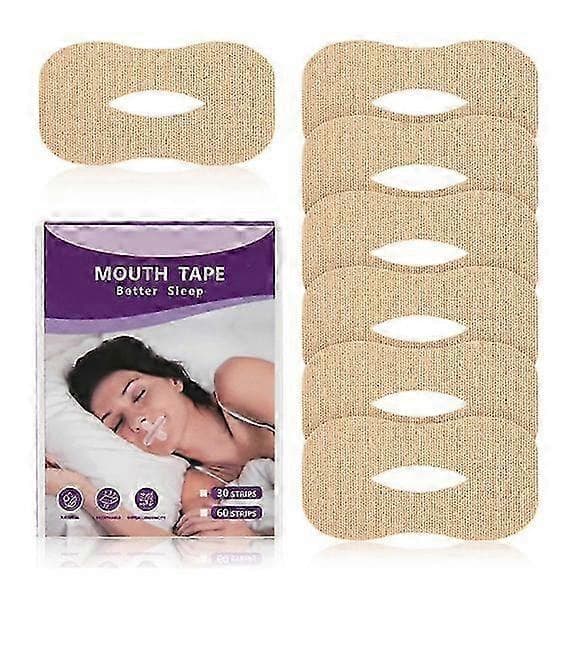 Munntape for snorkelindring, anti-snorke munntape for bedre søvn, mindre munnpusting - bn
