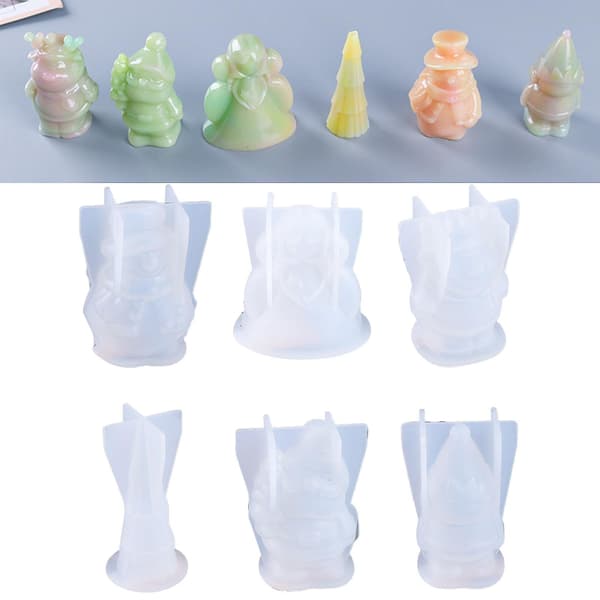 Hjem Dekorasjoner Form DIY Håndverk Julepynt Anheng Epoxy Resin DIY Form