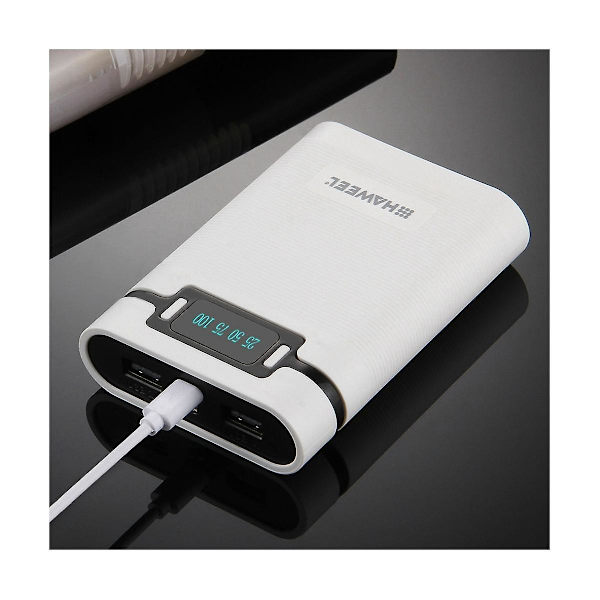 4 stk 18650 Batteri Ladeetui Genopladeligt Etui Mobil Strøm Nesting Materiale Dobbelt Usb Batteri