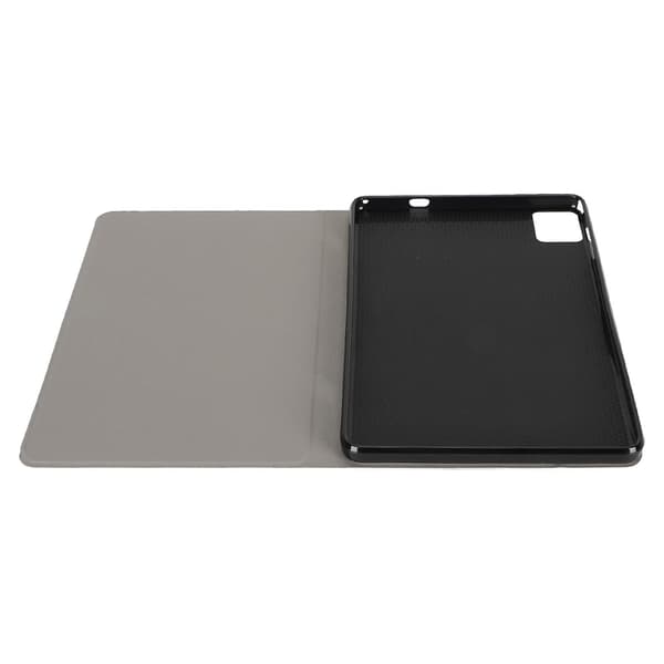 PU Läder Slim Fällbart Ställ Fodral Multi Vinkel Justering Ersättning för Blackview Tab7 WIFI Svart