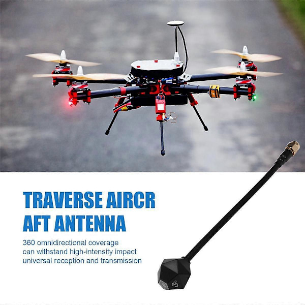 5.8G 15CM SMA RP-SMA FPV-antenn 3Dbi 5000-6000MHz 150mm Lång Rymdlinjeantenn för FPV-drönare