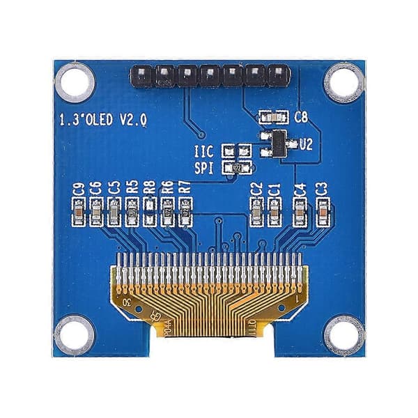 1,3 tommer IIC Seriel 128 x 64 OLED 12864 Skærm Display Modul SSH1106