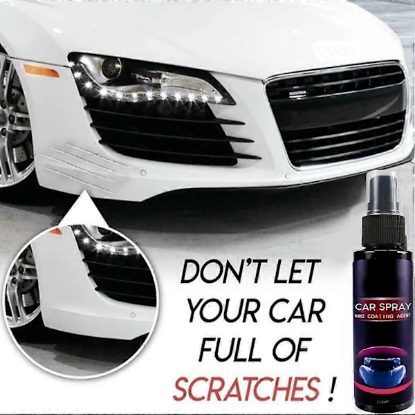 50 ml bil flydende coating nano hydrofobisk poleringsvoks spray krystalfilm