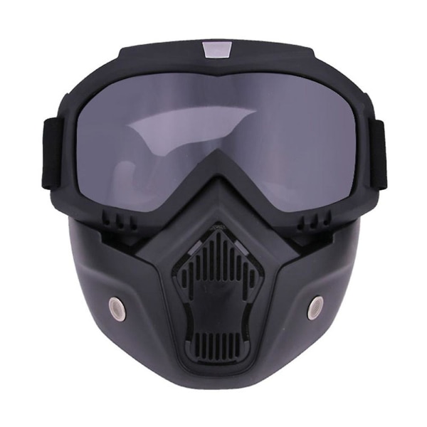 2023 New Adult Removable Winter Snow Sports Motorcycle Goggles Ski Snowboard Snowmobile Full Face Helmets With Glasses