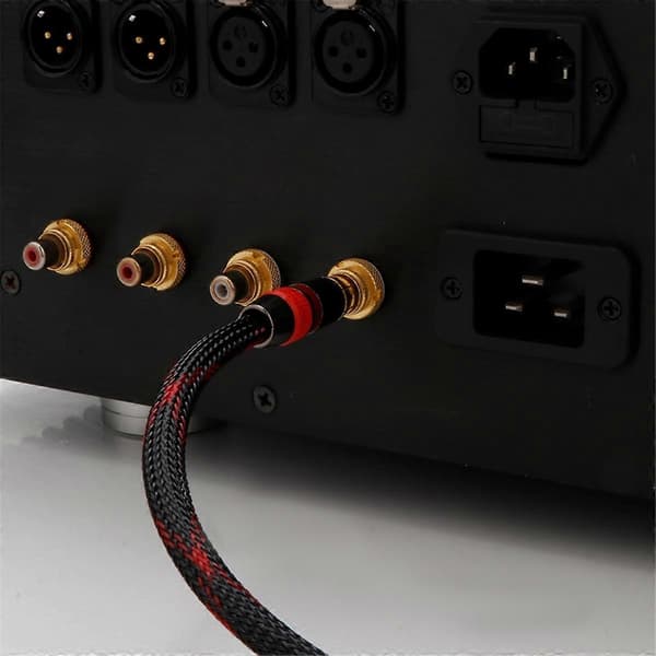 30 cm Y-splitterkabel, ljudjackadapter, hane till 2 honkontakter, DIY-ljudutrustning