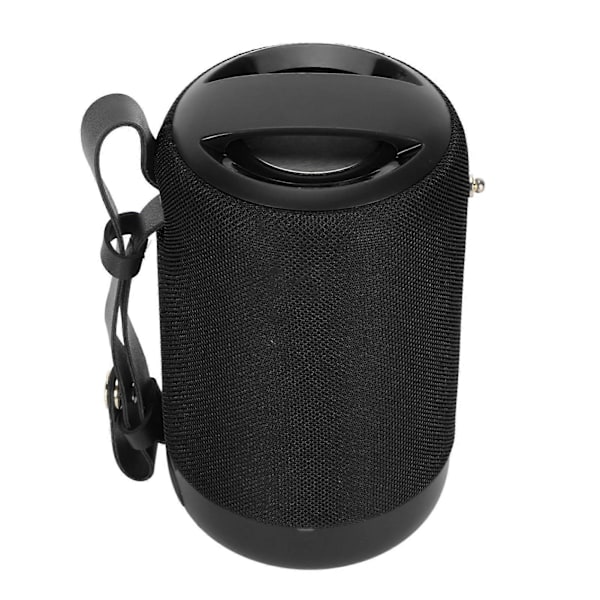 Bluetooth Højttaler Multifunktionel IPX5 Vandtæt Stærk Bas Stereo Lyd Håndfri Opkald Bærbar Trådløs Højttaler til Hjem Rejse Fest Sort