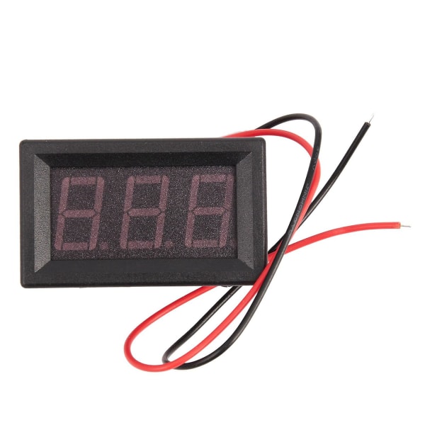 4 stk. Digital Voltmeter DC 5v til 120v Spændingspanel Måler 0,56 tommer LED Display Tester B