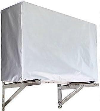 80*32*56cm Vinter Anti-snö Vattentät Dammtät Utomhus Fönster AC-enhet Mini Split System Luftkonditioneringsskydd