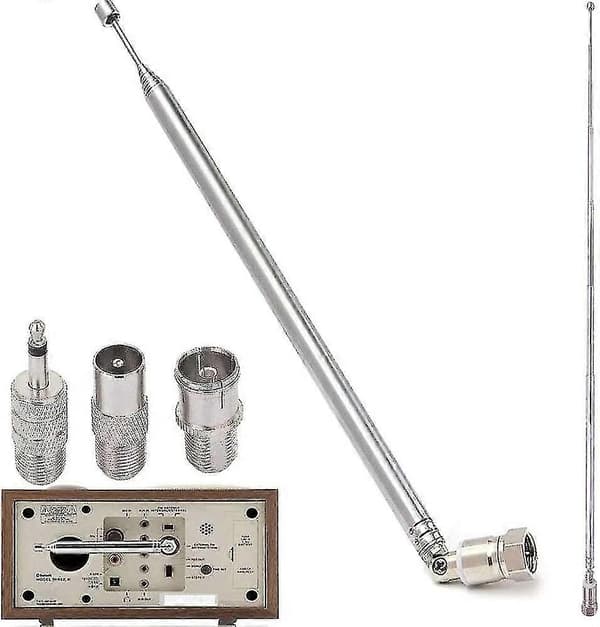 Fm Radioantenne Hifi Systemantenne, Teleskopisk Ancable For Mini-mottaker Auspicious