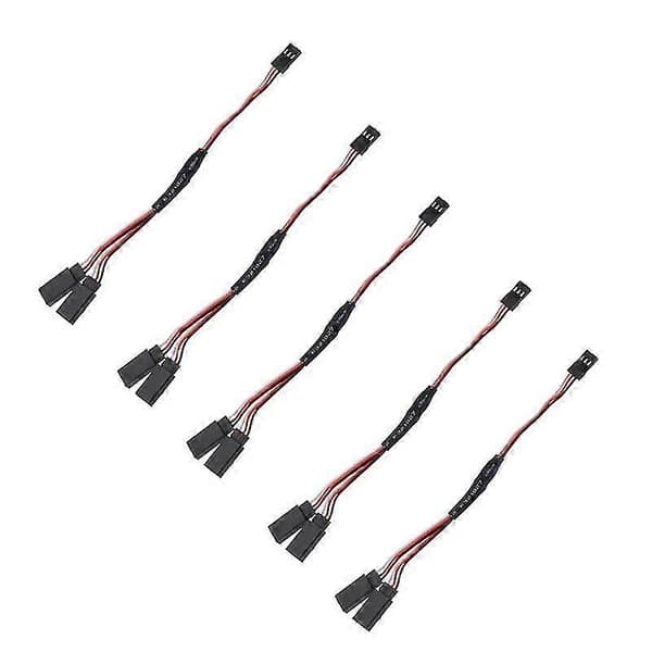5 stk./parti Rc Servo Y Forlængerledning Kabel Ledning, 15 cm