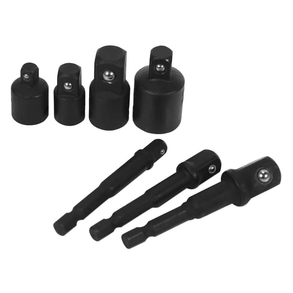 3 kpl kuusiokoloinen sovitin sovittimelle sovittimen avaimelle 1/4\", 1/2\", 3/8 sovitin ja 4 kpl