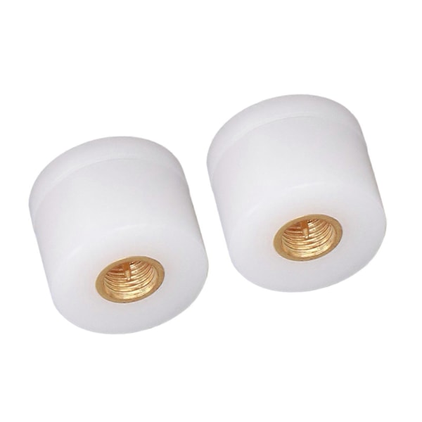 2st Wifi Mini Antenn 2.4G Hög Förstärkning Utomhus Vattentät Kort Limstift Tumme för Smarta Hem Vit