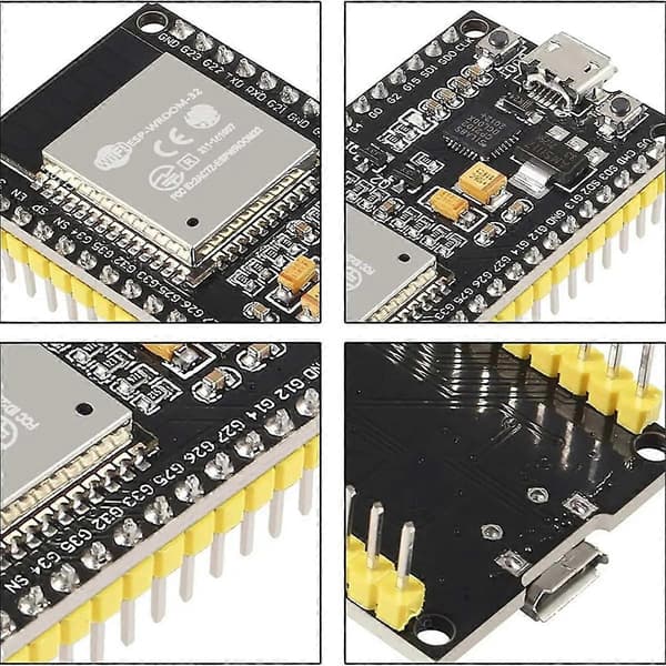 1 st ESP32 Utvecklingskort WiFi+Bluetooth Ultra-Låg Effekt Dubbelkärnig Specifikationsmodell ESP32 38P