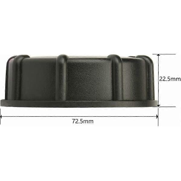 Låg s60x6 til tank 1000 liter, 1 tomme