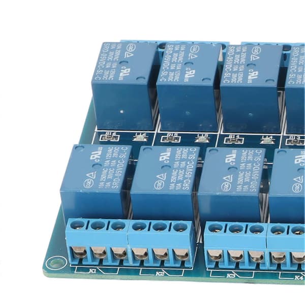 16 Kanal Relæmodul 5V Ethernet Controller Netværks Webserver 16 Kanal Relæmodul RJ45 Interface til Smart Home YEMMA
