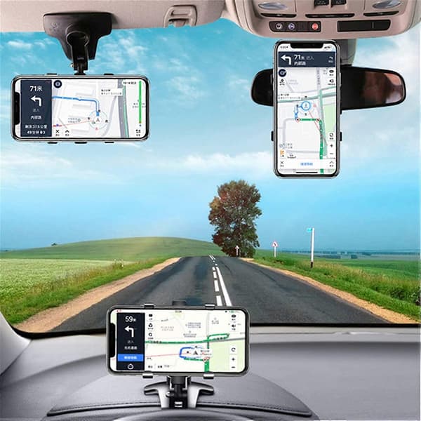 Universal 360° telefonholder til bil