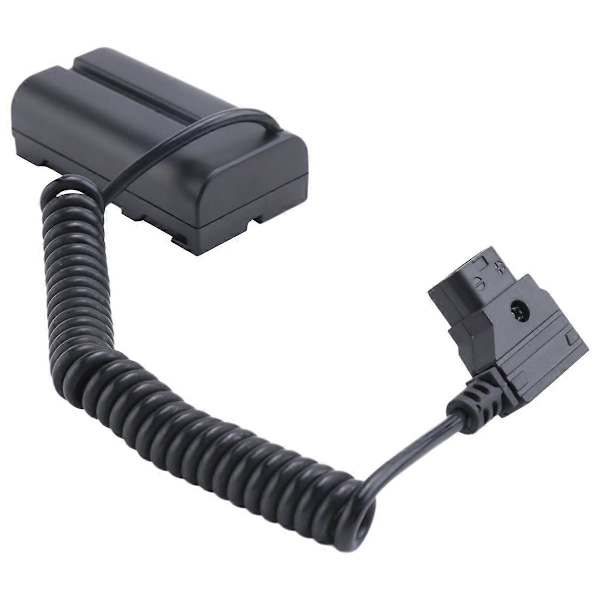 Spiral D-Tap til L-Series F550 Dummy Batterikabel til Sony Feelworld/Atomos Shinobi Small Hd/Andycin