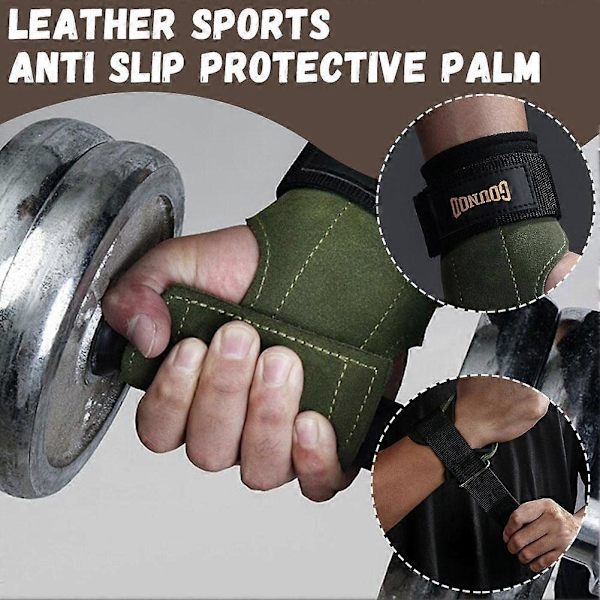 Vægtløftningskrog Håndledsstropper Styrkeløft Support Håndgreb Gymnastik Wraps Handske