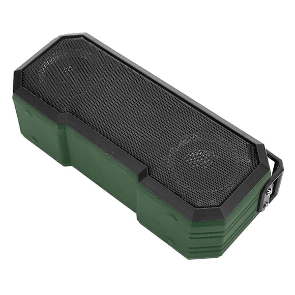 X8 True Wireless Bluetooth 5.0 Högtalare IPX7 Vattentät Luminous Utomhus Subwoofer Grön