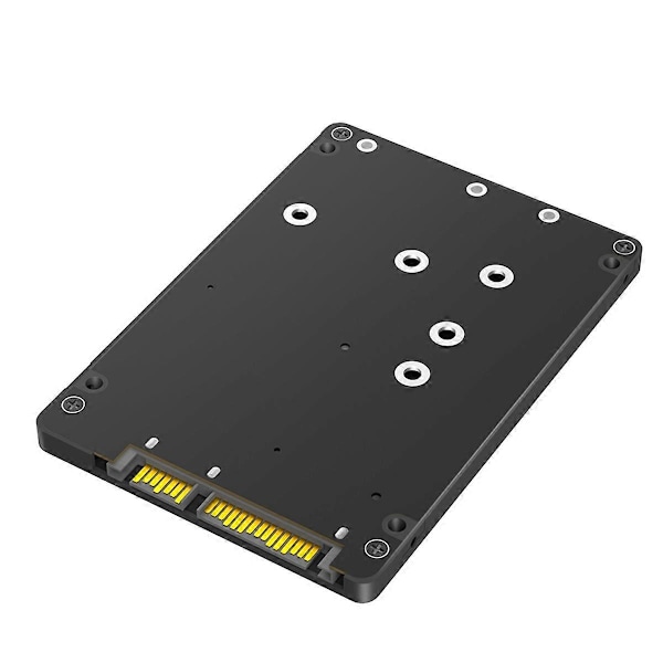 2 i 1 Kombinerad M.2 NGFF Key B & MSATA SSD till 2.5 SATA3 Adapter