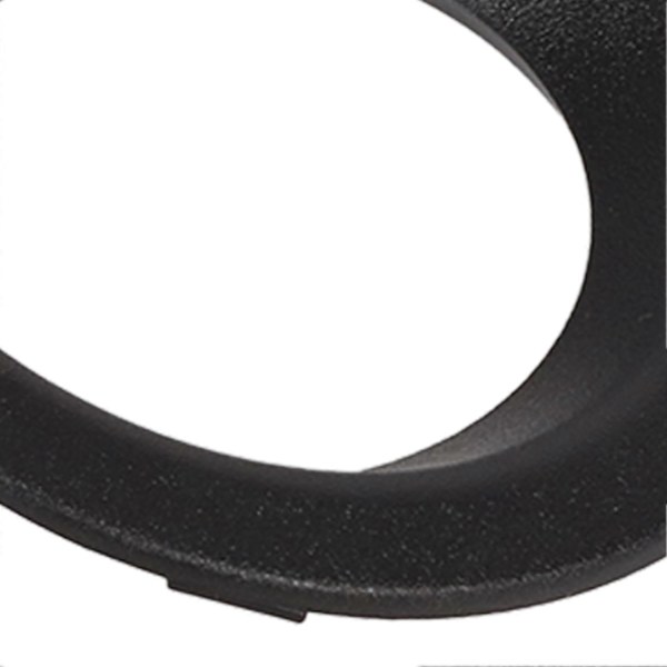 2 stk. Frontfanger Tåkelys Ring Deksel 51113400912 Svart Erstatning for X3 E83 2004-2006