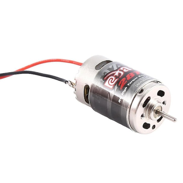 28t 390 Børstemotor DC-motor for 1:10 1:12 1:14 1:16 1:24 Rc Crawler Axial Scx24 B17 Tam54393 707