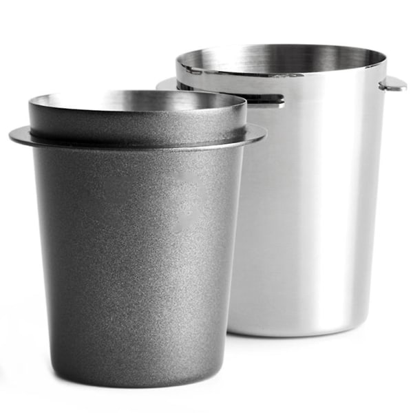 Kaffe-doseringskopp i rustfritt stål for 58 mm espressomaskin - b