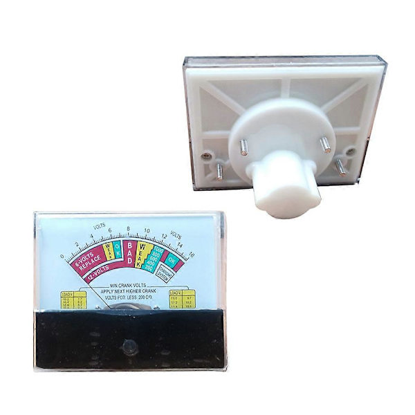 Elektriker Tester Voltmeter Analog Panel Spændingsmåler Mekanisk Pindtype